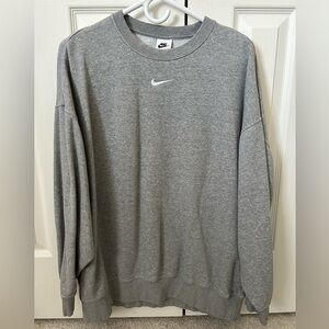 Nike Over-Oversized Fleece Crew Sweatshirt
